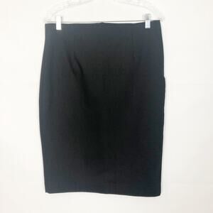 Harve Benard High-Rise Black Pencil Skirt Size 10